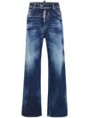 Dsquared2 Wide-leg Jeans In Blue