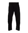 Dsquared2 Sailor Cropped Jeans In Black