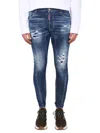 Dsquared2 Stylish Distressed Jeans With Contrast Stitching