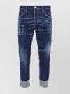 Dsquared2 Men's Dsquared Logo-patch Cotton Jeans