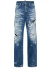 Dsquared2 San Diego Distressed Jeans In Blue