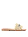 Dsquared2 Summer Lovers Natural Rafia Flat Sandals