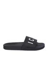 Dsquared2 Black Pool Slides
