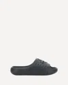 Dsquared2 Logo Embossed Slip-on Slides In Black