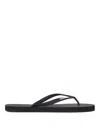 Dsquared2 Black Icon Splash Flip Flops In Black