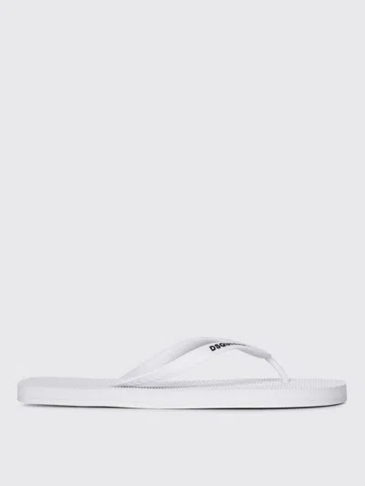 Dsquared2 Sandals  Men Color White