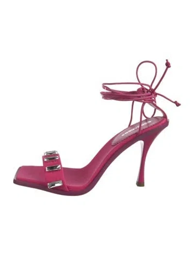 Pre-owned Dsquared2 Sandals In Pink