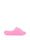 Dsquared2 Logo-embossed Open-toe Slides In Pink