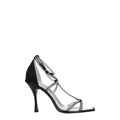 DSQUARED2 DSQUARED2 SANDALI DONNA RASO NERO