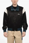 Dsquared2 Satin Jacket With Velvet Collar
