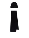 Dsquared2 Hat And Scarf Set In Black