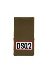Dsquared2 Sciarpa In Misto Lana Con Logo Dsq2