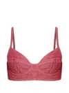 Dsquared2 Seam Bralette In Red