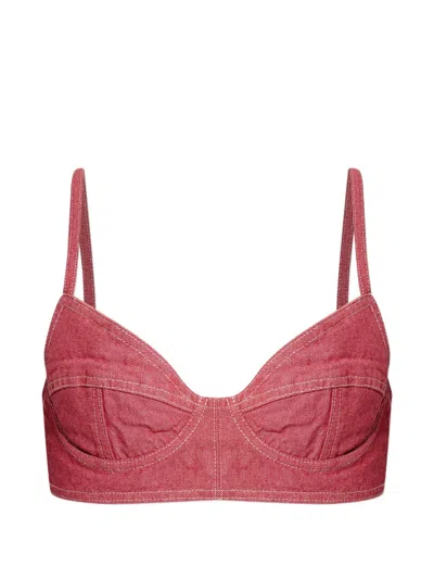 Dsquared2 Seam Bralette In Red