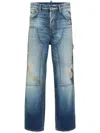 Dsquared2 Semplice Carpenter Jeans In Blue