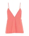 Dsquared2 Dsquared Salmon Viscose Top In Pink
