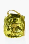 Dsquared2 Sequined Bucket Bag With Drawstring
