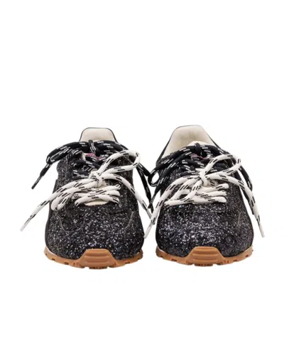Dsquared2 Sequined Sneakers In Black