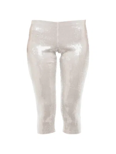 Dsquared2 Sequin-embellished Leggings In Animal Print