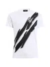 Dsquared2 Sequin-embroidered T-shirt In White