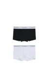 Dsquared2 Logo-waistband Boxers (pack Of Two) In Black