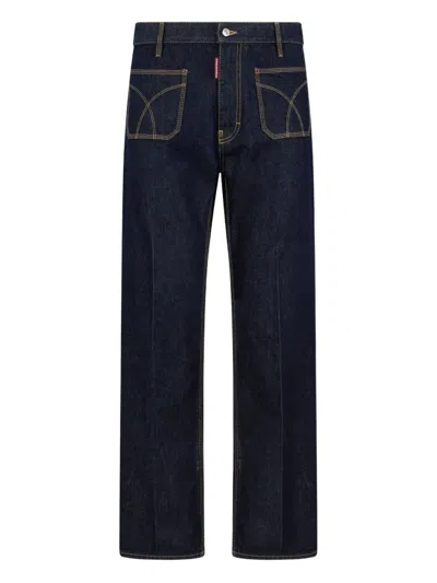Dsquared2 Sexy 70's Jeans In Blue