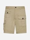 DSQUARED2 SEXY CARGO COTTON SHORTS