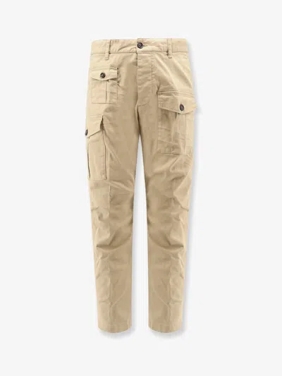 DSQUARED2 SEXY CARGO COTTON TROUSERS