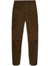 Dsquared2 Cargo Pants With Button And Pocket Accents