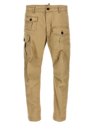 Dsquared2 'sexy Cargo' Pants In Beige