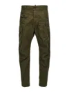 Dsquared2 Sexy Cargo Pants Green In Green