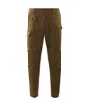 Dsquared2 Olive Cotton Blend Cargo Trousers In Green