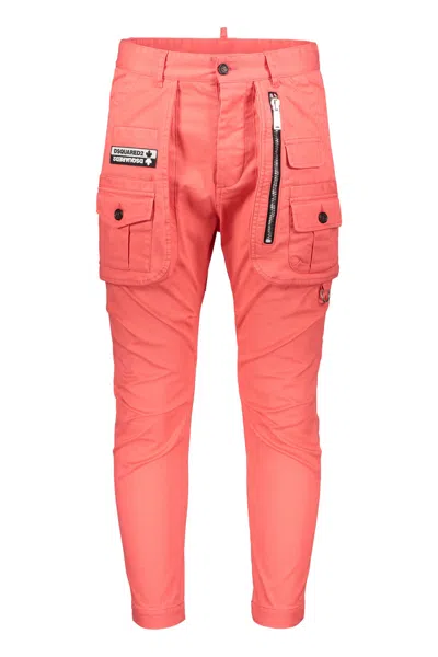 Dsquared2 Sexy Cargo Trouser In Pink