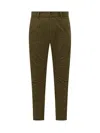 Dsquared2 Dsquared Olive Green Stretch Cotton Sexy Chino Pant