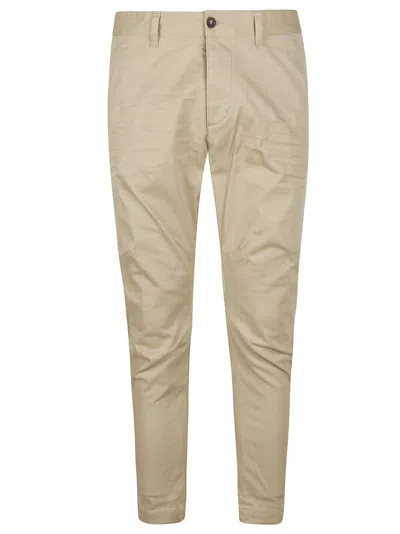Dsquared2 Sexy Chino Cotton In Neutral