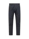 Dsquared2 Belt-loop Trousers In Blue