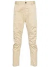 Dsquared2 Beige Stretch Cotton Sexy Chino Pant Beige Dsquared Uomo 52 In Beige