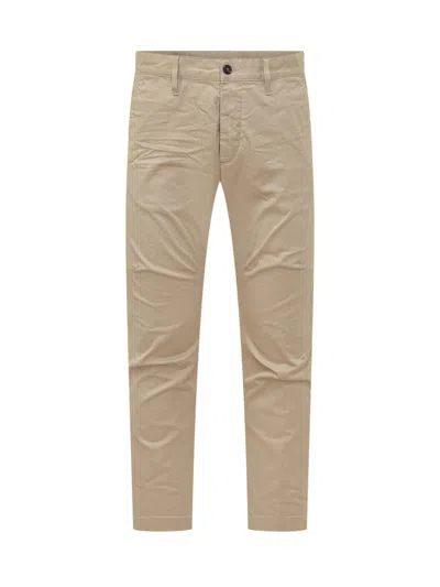 Dsquared2 Sexy Chino Pant In Brown
