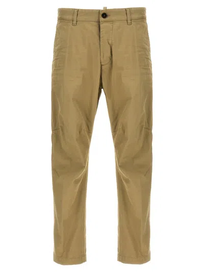 Dsquared2 Sexy Chino Pants Beige