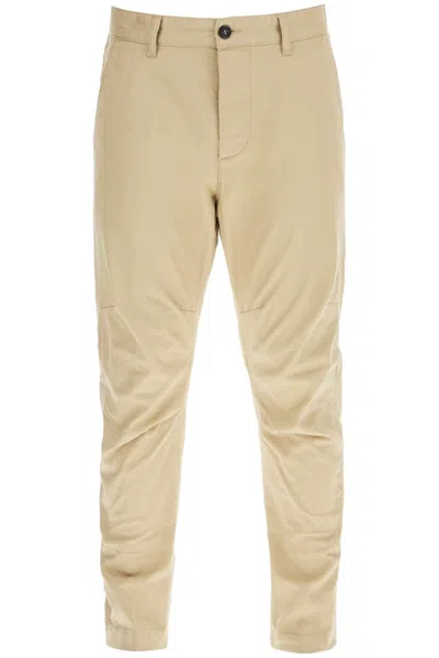 Dsquared2 Sexy Chino Pants In Beige