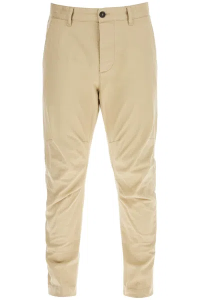 Dsquared2 Sexy Chino Pants In Beige