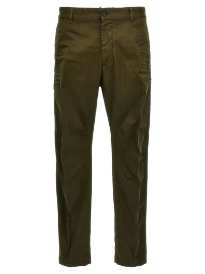 Dsquared2 Sexy Chino Trousers In Verde