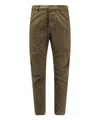 Dsquared2 Sexy Stretch Cotton Chino Pants In Green
