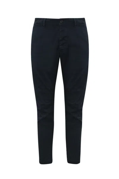 Dsquared2 Sexy Chino Trousers In Stretch Cotton In Blue