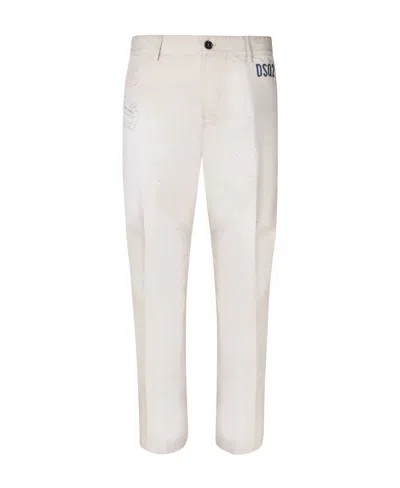 DSQUARED2 DSQUARED2 D2 STAMPS SEXY CHINO PANTS