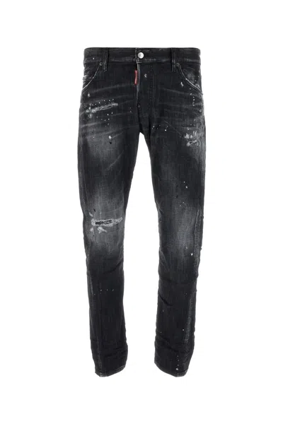 Dsquared2 Sexy Twist Jean-54 Nd Dsquared Male In Black