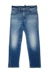 Dsquared2 D2p438u Stanislav Jean Trousers Dsquared Shaded Straight Jeans - Stanislav In Blue