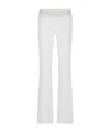 Dsquared2 Sharpei Ring-embellished Trousers In White