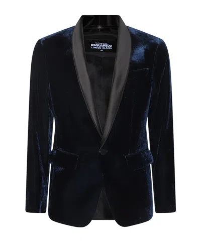 DSQUARED2 DSQUARED2 SINGLE-BREASTED VELVET TUXEDO