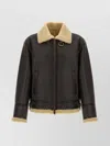 Dsquared2 Men Aviator Jacket In Black
